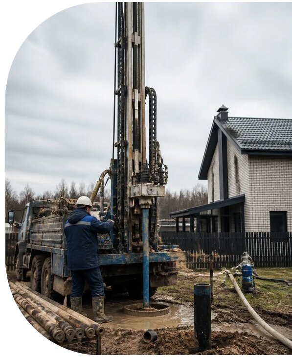Бурение скважин на воду под ключ в Раменском от 121668 р. | АПаруса-Рмн