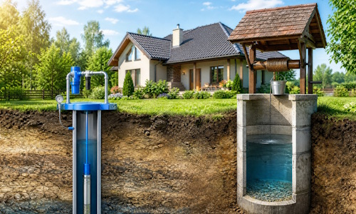 Автономное водоснабжение загородного дома Раменское: скважина или колодец 